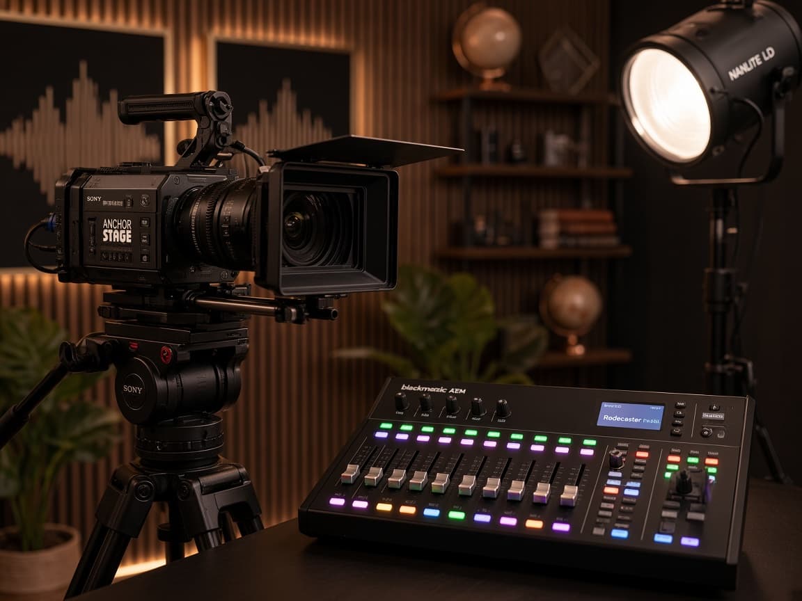 Sony FX30 und Rødecaster im Tech-Setup